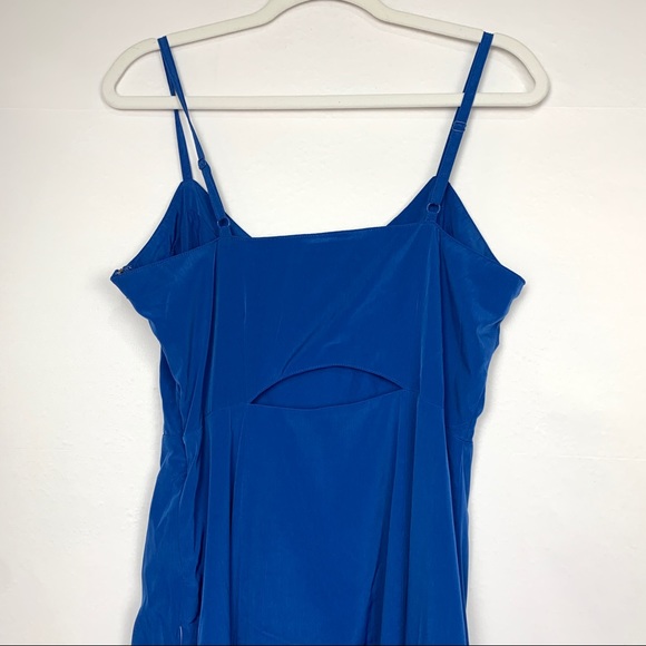 NWT Revolve BB Dakota Loulla Sleeveless Cutout Maxi Dress Baltic Blue 8 - Picture 7 of 10